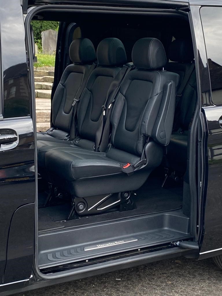 Three Shires Funeral Services 7-seater luxury Vehicle - Internal